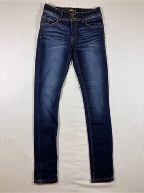 Indigo Rein Dark Blue Skinny Jeans